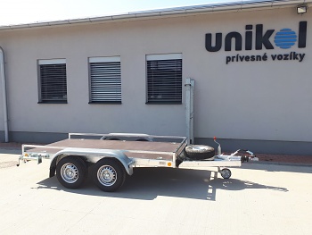 [7120] UNIKOL 1800x4000 Prívesný vozík 3500 kg