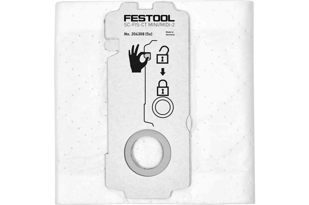 Filtračné vrecko SELFCLEAN SC-FIS-CT MINI/MIDI-2/5/CT15