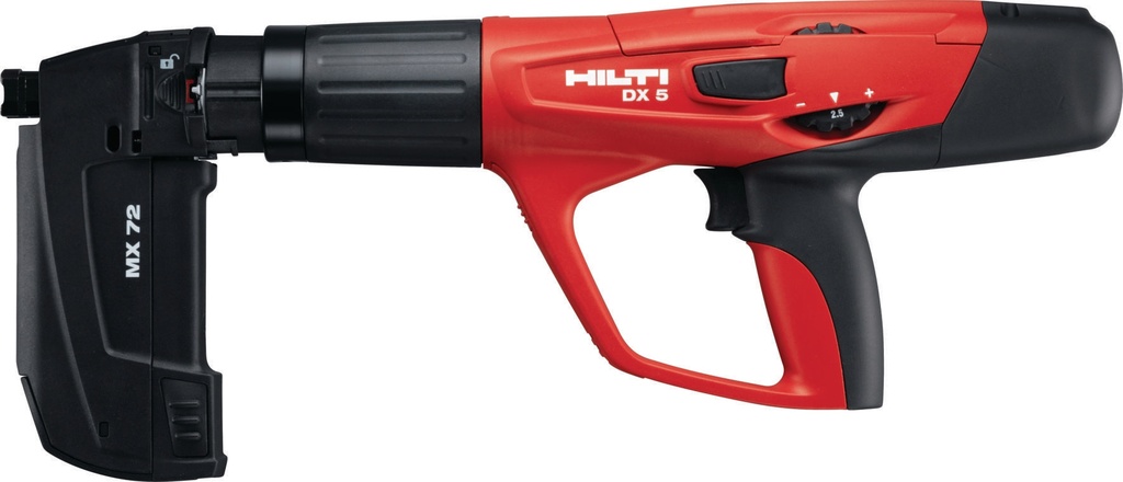 HILTI DX 5-MX Prachom poháňaný vsadzovací prístroj