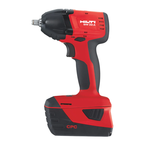 [7090] HILTI SIW 22-A 1/2" Aku Rázový uťahovák