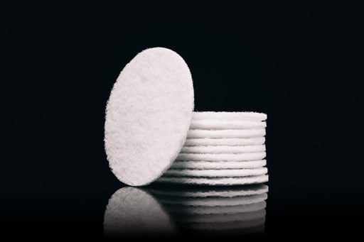 [O015] Aplikačný Pad Biely - kruh 150 mm