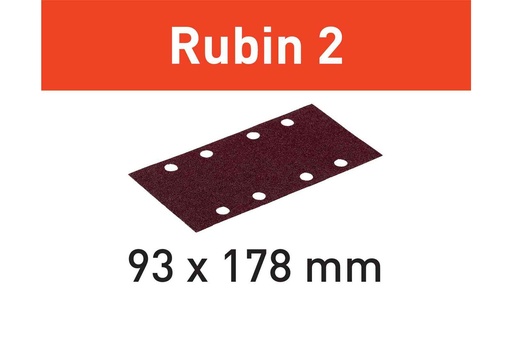 [499064] Brúsny pruh Rubin 2 STF 93X178/8 P100 RU2/50