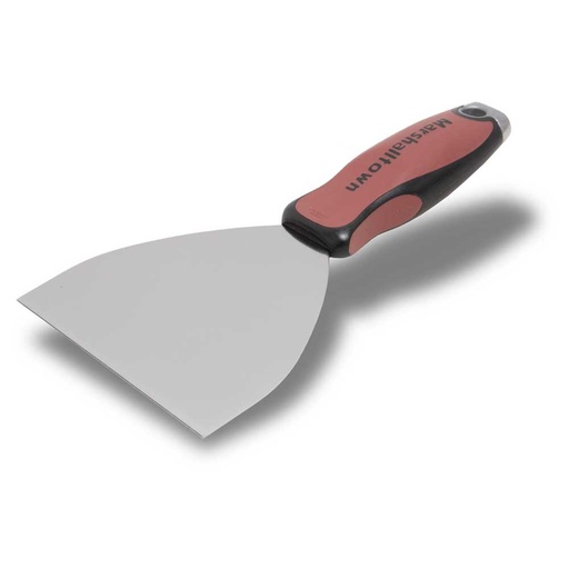 [10884] Špachtľa na sadrovanie flexi, karbonizovaná oceľ, 127mm, DuraSoft rúčka