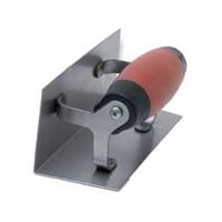 [14122] Rohovník na betón, vnútorný, hranatý roh, nerezový, 152x64mm, DuraSoft rúčka