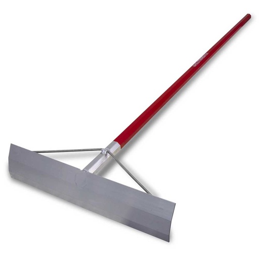 [27395] Ručná sťahovačka na betón, hliníková, čepeľ 495x102mm, osemhranná rukoväť priemer 35mm, dĺžka 1524mm