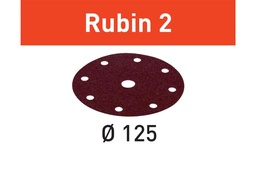[499095] Brúsny kotúč Rubin 2 STF D125/8 P80 RU2/50